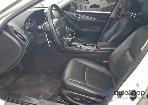 2016 Infiniti Q50 Premium z USA, uszkodzony, nr VIN JN1EV7AP0GM306116